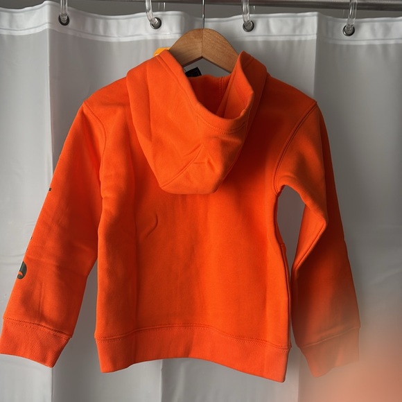 Carhartt Half-Zip Hooded Long-Sleeve Sweatshirt for Toddlers - Picture 4 of 4